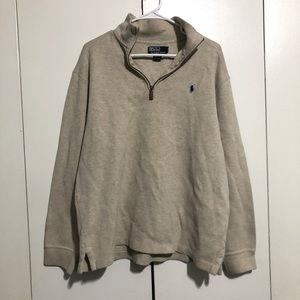 Ralph Lauren Quarter Zip Sweater - Large